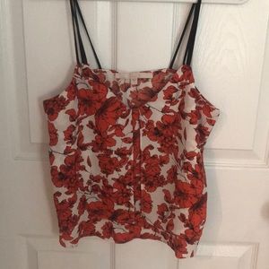 Size small floral guess tank